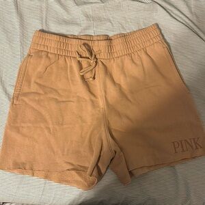 tan pink/vs shorts